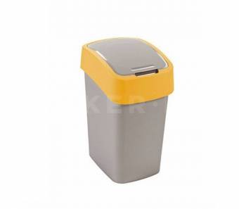 Контейнер для мусора PACIFIC FLIP BIN 25L, серый/оранжевый
