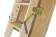 Чердачная деревянная секционная лестница LWS Plus 3.05/60x130