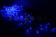 Световая гирлянда стринг-лайт синяя, 12м, провод прозрачный