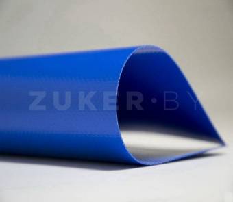 Тентовая ткань Ручайка, лакированная, цвет синий, ширина 1 м, 650 г/м2