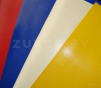 Тентовая ткань из ПВХ M-Tex Pro, цвет желтый RAL 1001, 2.5x65 м, 630г/м2