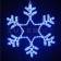 Снежинка cветодиодная, синий, 55х55 см, (арт. 501-335)