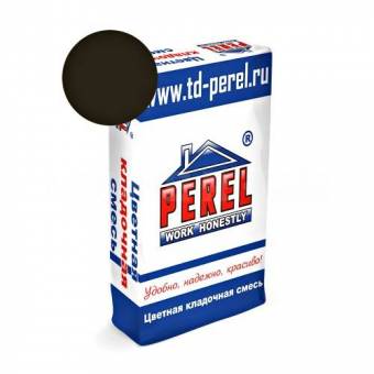 Цветной кладочный раствор Perel NL 0165 черный