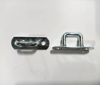 Скоба тентовая прямоугольная Verton Н-25мм (арт.14.25)