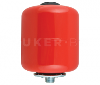Расширительный бак UNIPUMP для отопления и ГВС,  цвет - красный, мембрана EPDM 12 л