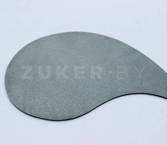Полистирол листовой ударопрочный HIPS с UV, серебристый металлик 520, 3000х2000х2 мм