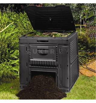  Компостер садовый E-Composter с базой, черный