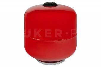  Расширительный бак 19л  для отопления и ГВС, UNIPUMP цвет - красный, мембрана EPDM